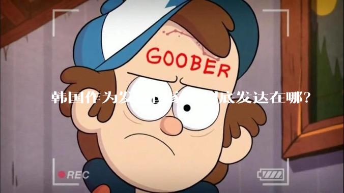韩国作为发达国家，到底发达在哪？