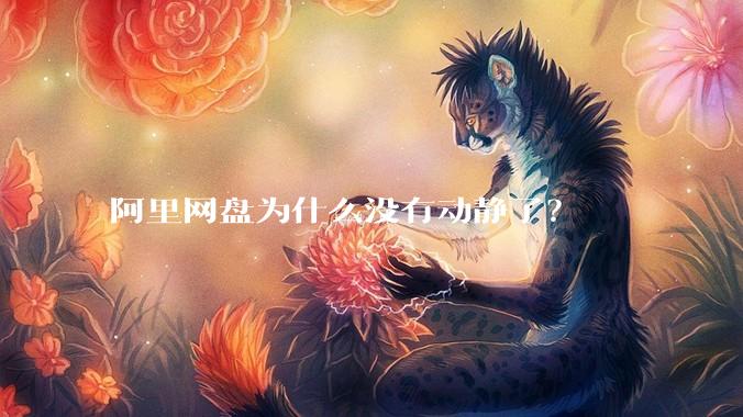 阿里网盘为什么没有动静了？